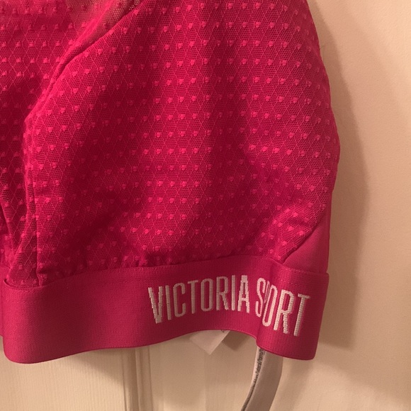 Large Victoria Sport Dark Pink Sports Bra Victoria’s - Picture 2 of 6
